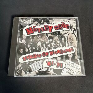 MOTLEY CRUE Decade of Decadence CD